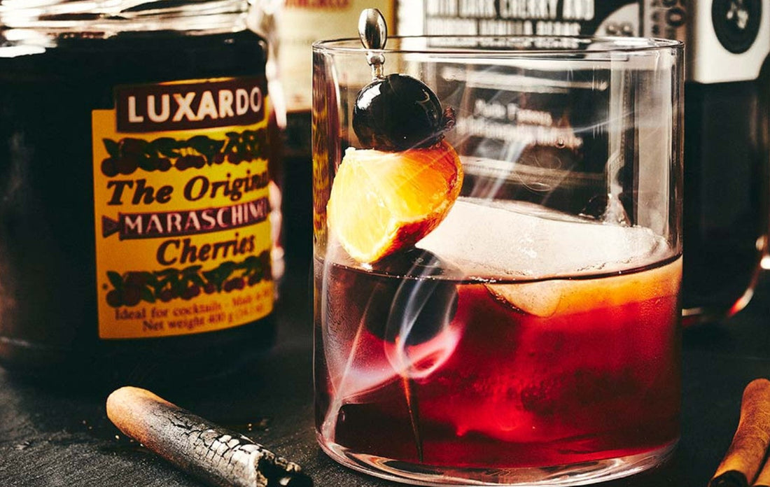 Cherry Vanilla Bourbon Manhattan