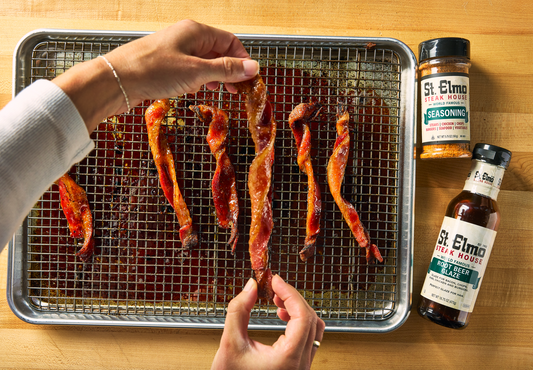 Root Beer Glaze Bacon Twists