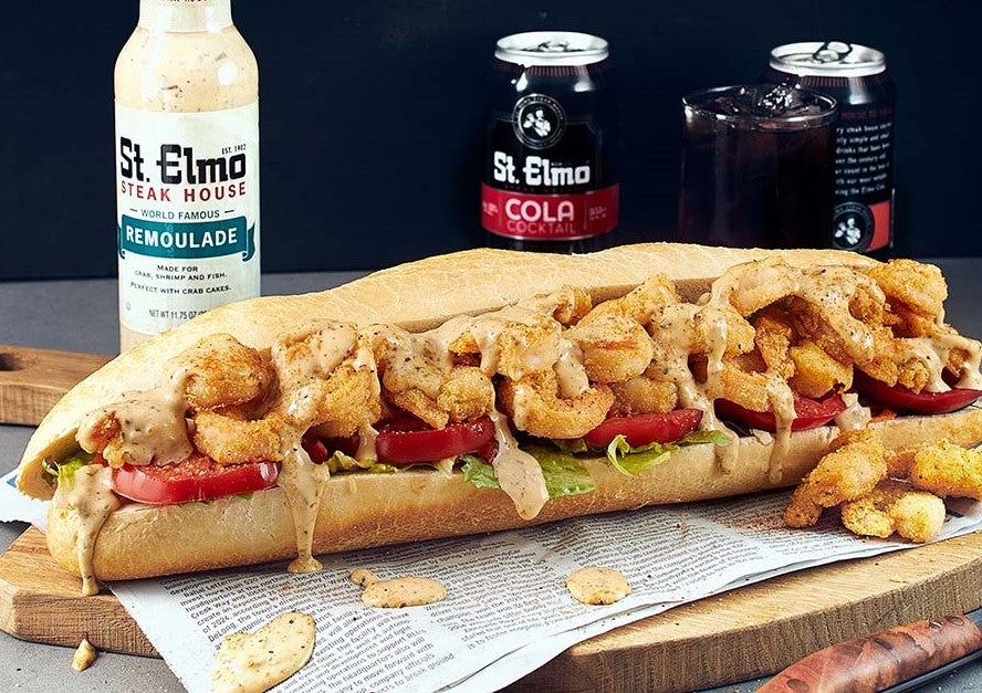 Shrimp Po'Boy Sandwich