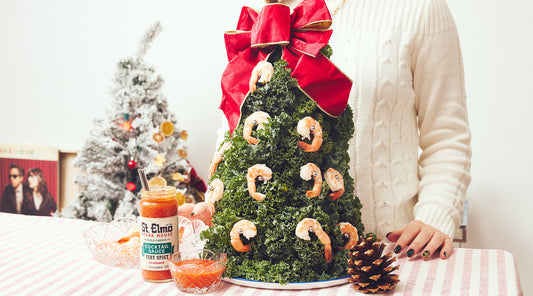 Crafting a Shrimp Tree for the Holidays