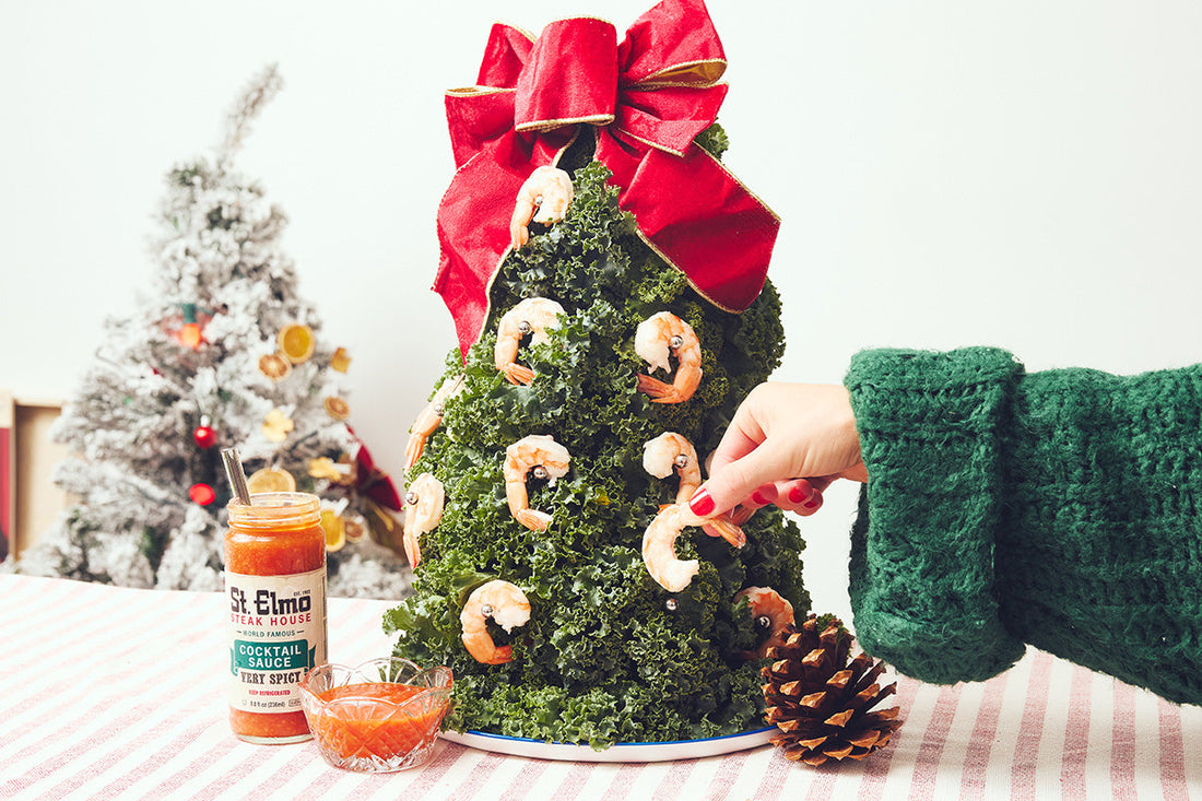 Crafting a Shrimp Tree for the Holidays