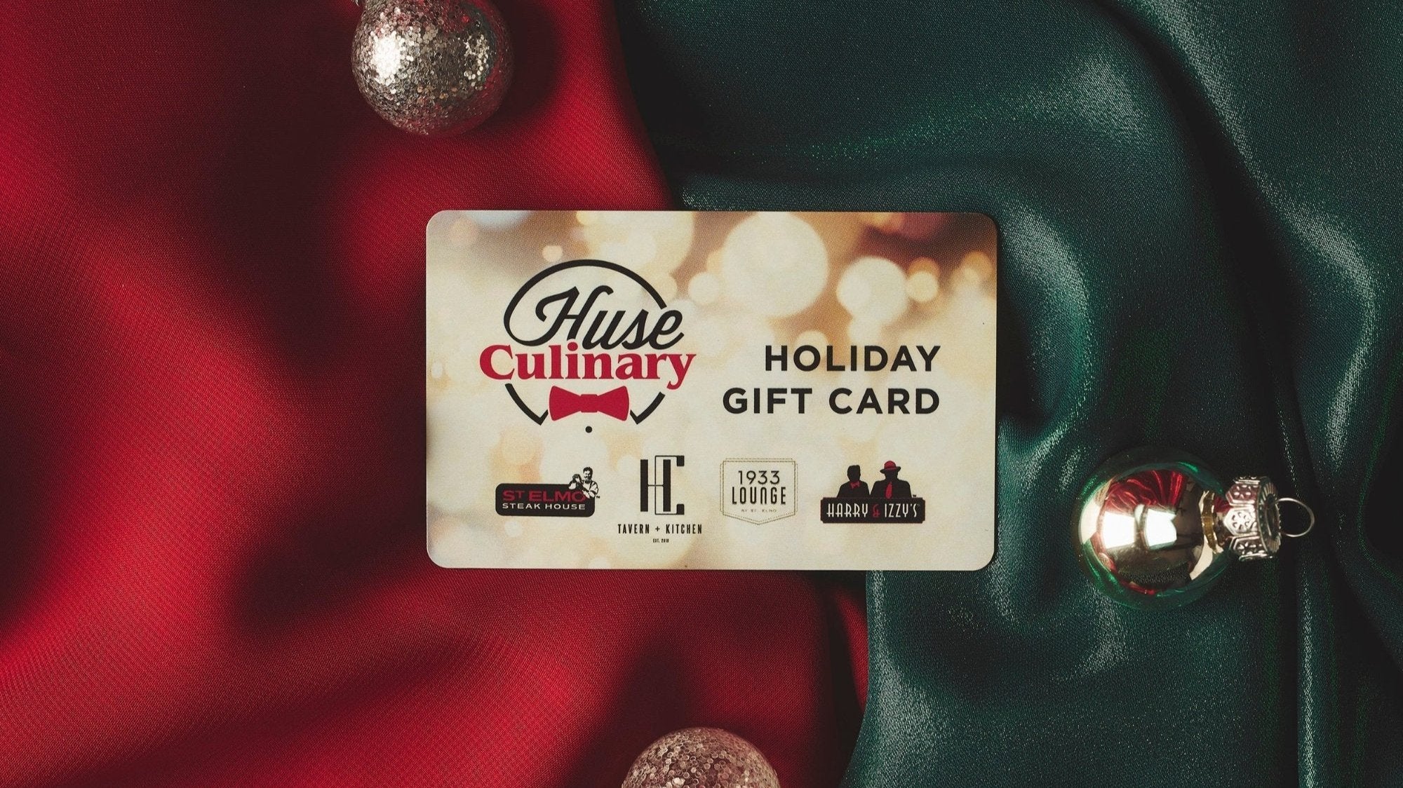 Huse Culinary holiday gift card