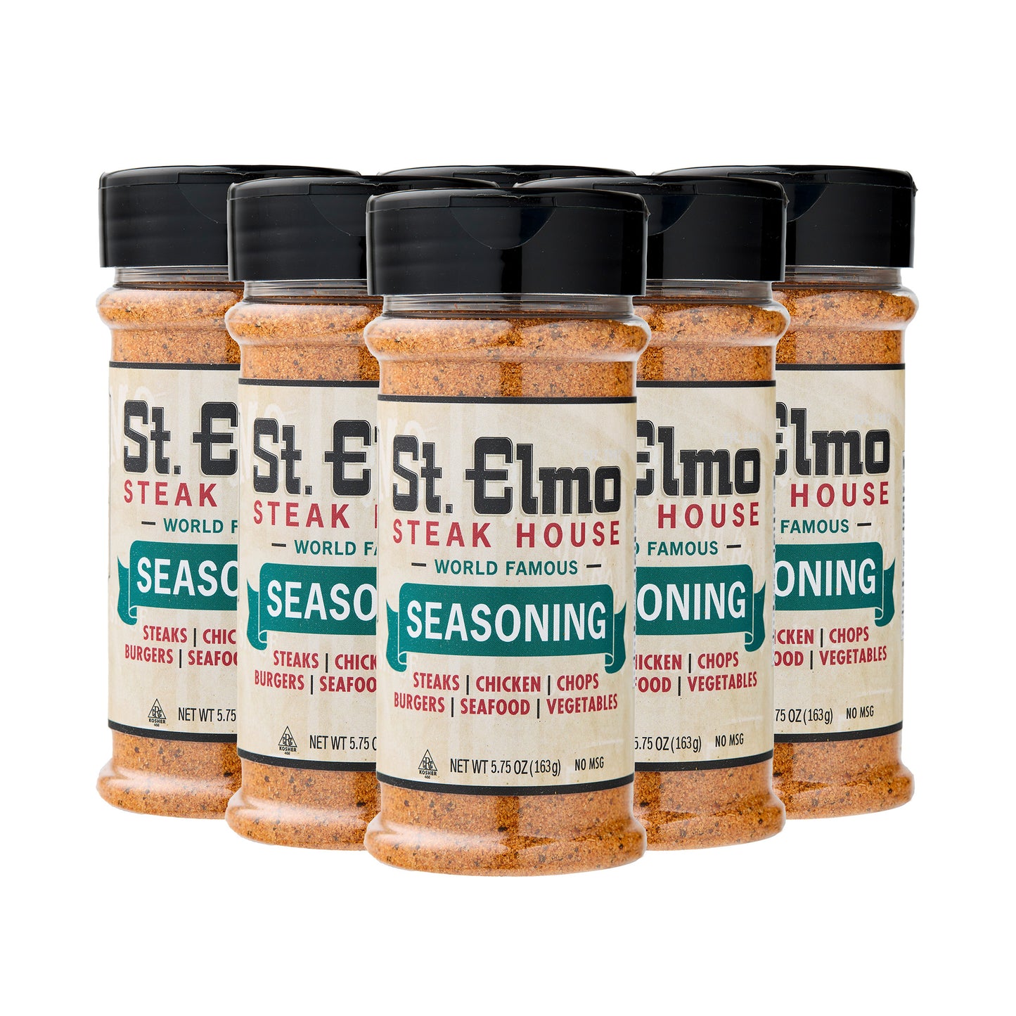 Case of St. Elmo Steak House Seasoning