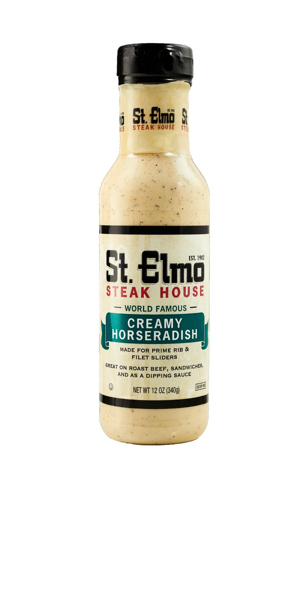 St. Elmo Creamy Horseradish bottle