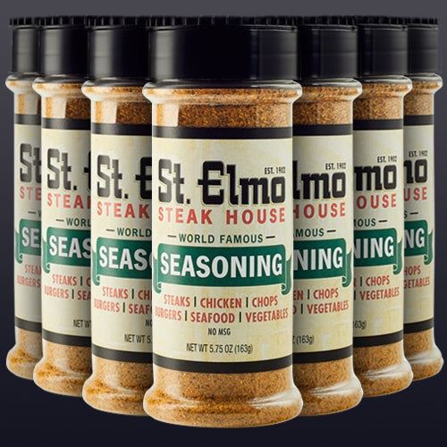Case of St. Elmo Steak House Seasoning